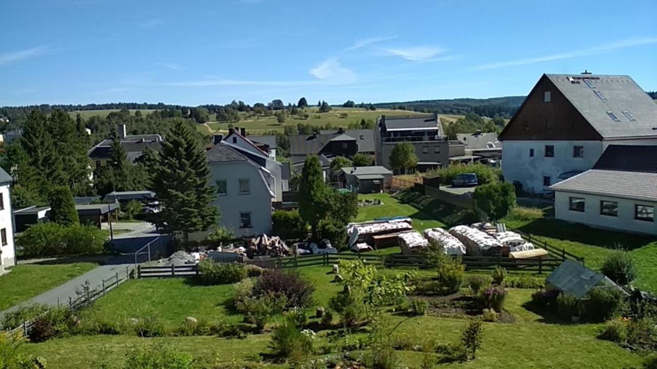 Ferienwohnung In Ruhiger Waldrandlage Bärenstein Zewnętrze zdjęcie