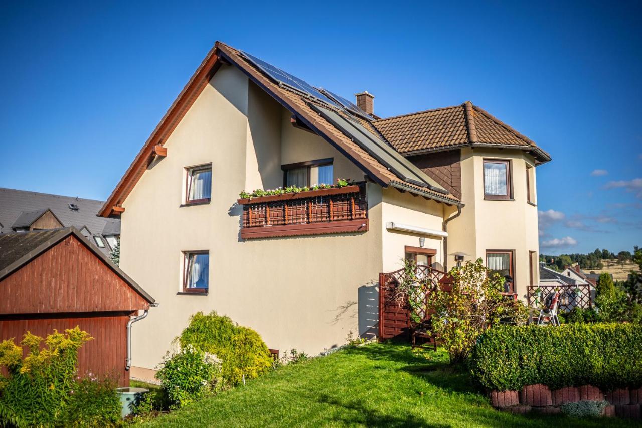 Ferienwohnung In Ruhiger Waldrandlage Bärenstein Zewnętrze zdjęcie